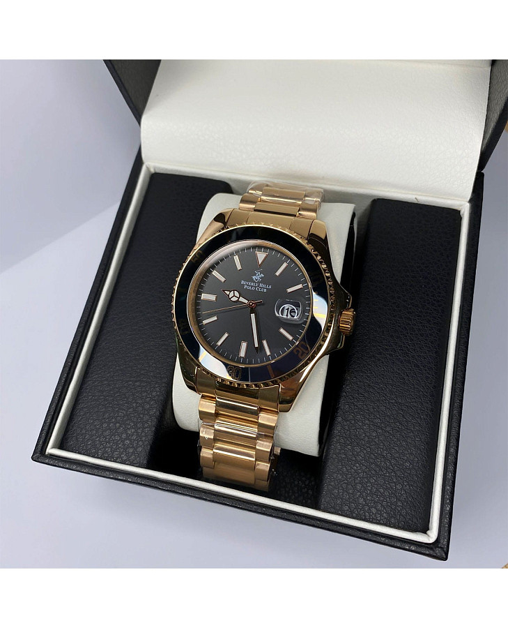 Часы Beverly Hills Polo Club BP3125X.450 — кварцевые, сталь металл