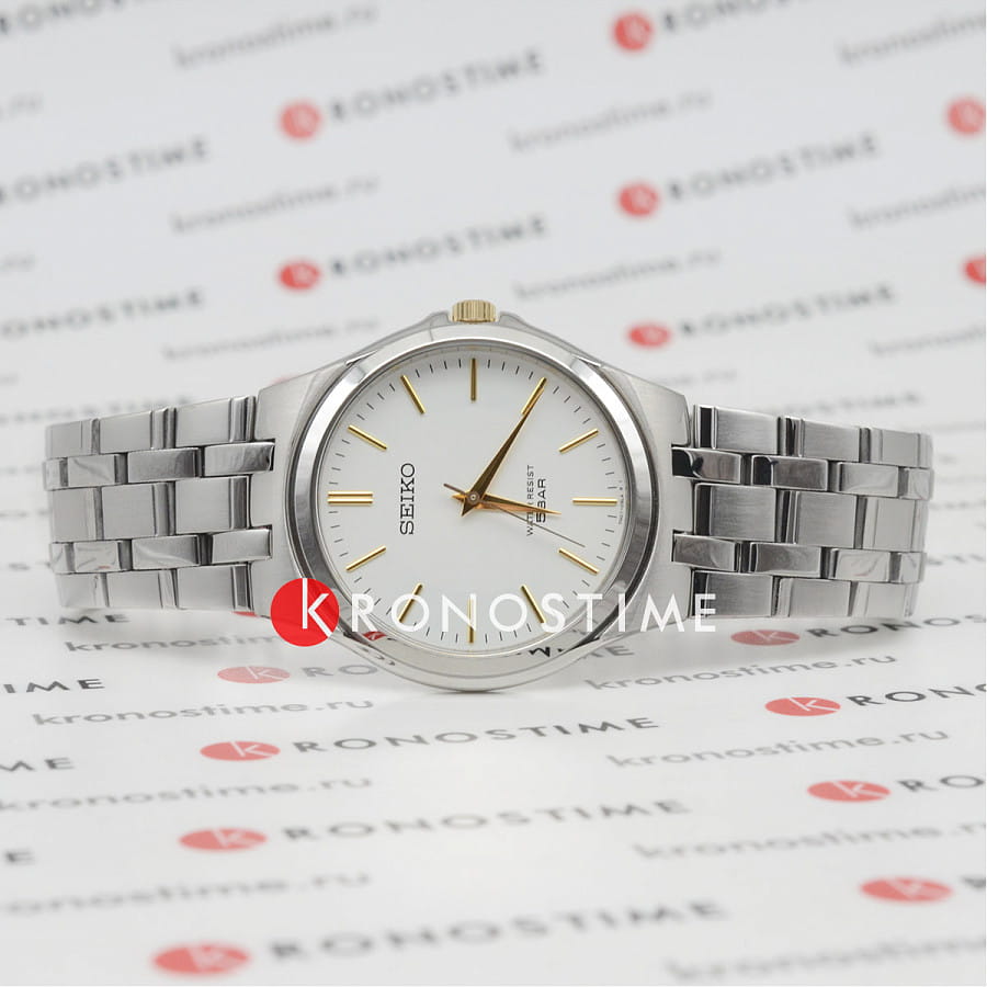 Часы Seiko Spirit SCXP025 — кварцевые, металл сталь