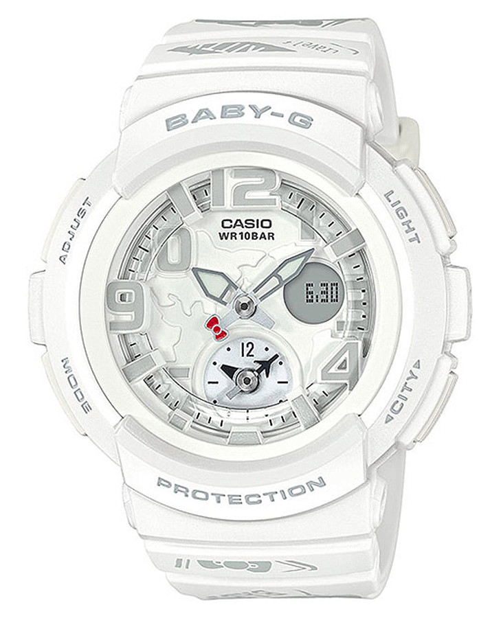 Часы Casio Baby-G BGA-190KT-7BER — женские, белый
