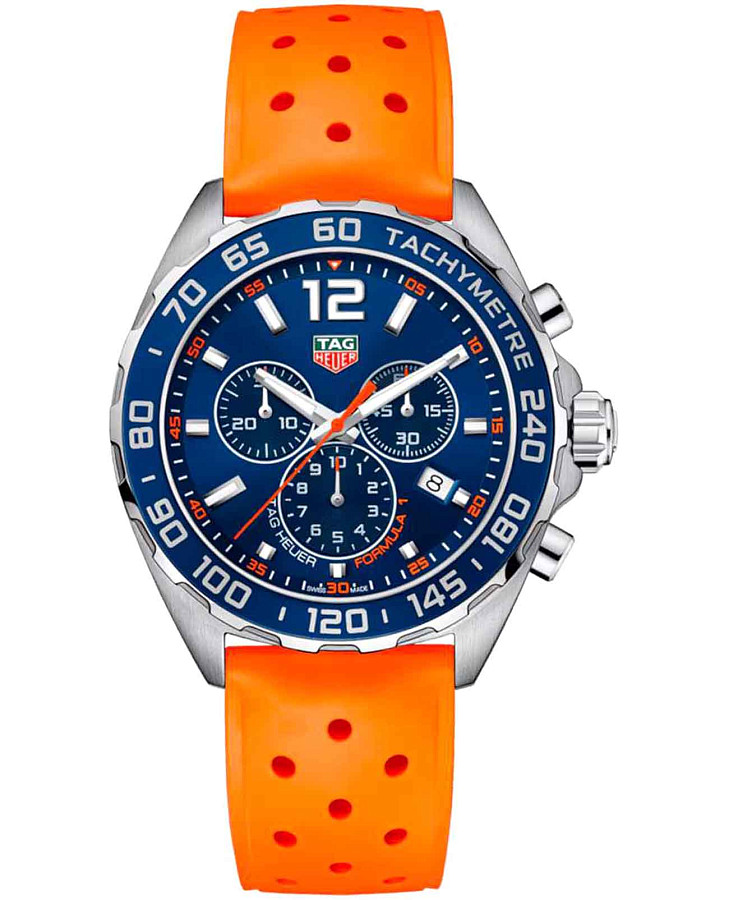 Часы TAG Heuer Formula 1 Chronograph CAZ1014.FT8028 — мужские, синий