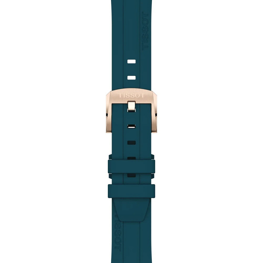 Часы Tissot Seastar 1000 Quartz Chronograph 38mm T120.217.37.041.00 — мужские, зеленый