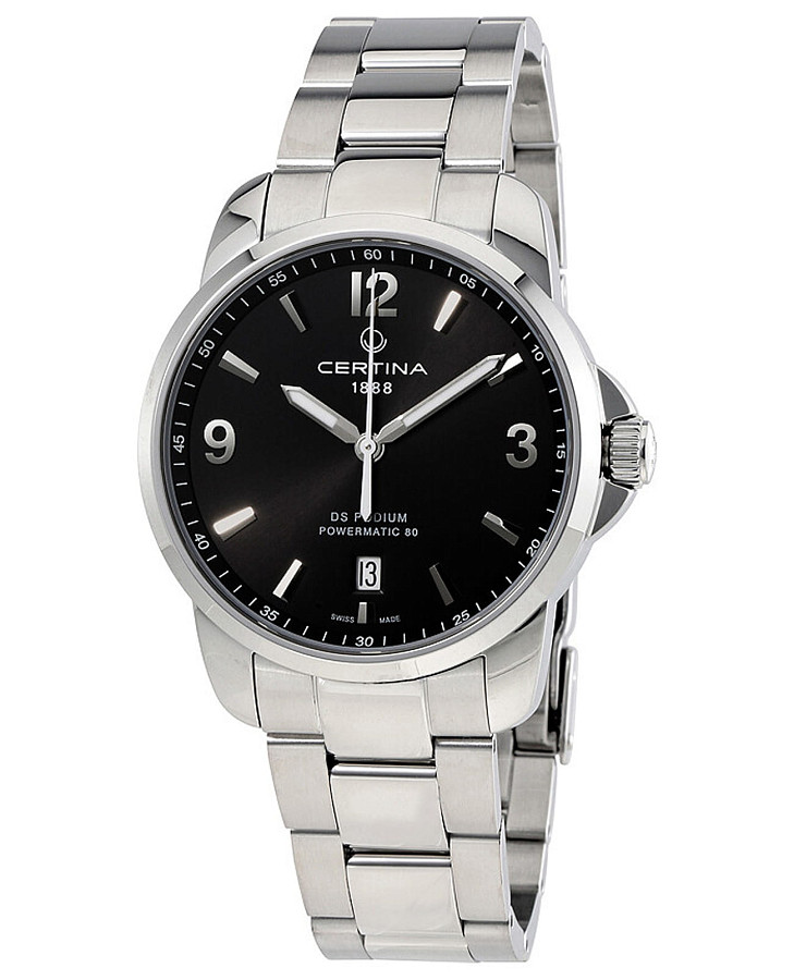 Часы Certina DS Podium C034.407.11.057.00 — мужские, серебристый