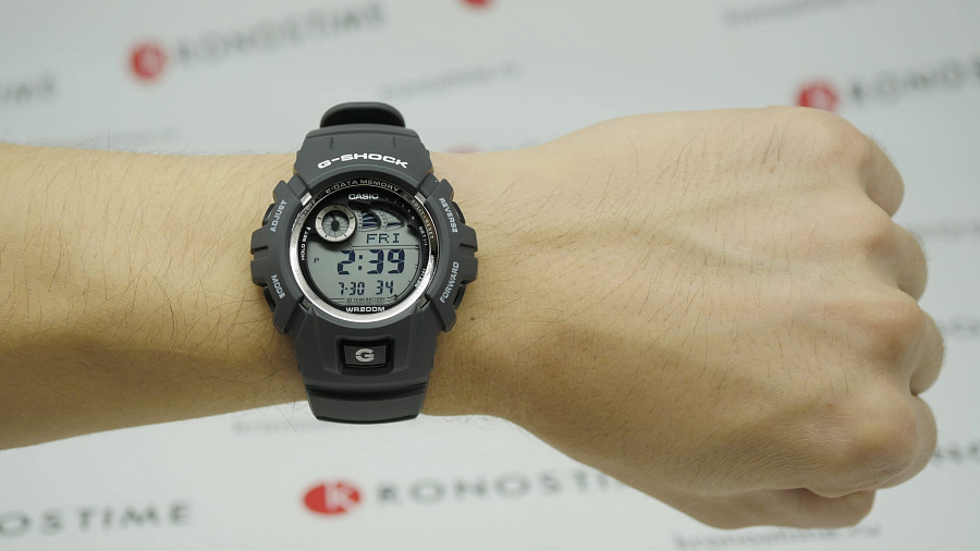 Часы Casio G-Shock G-2900F-8VER — каучук, зеленый