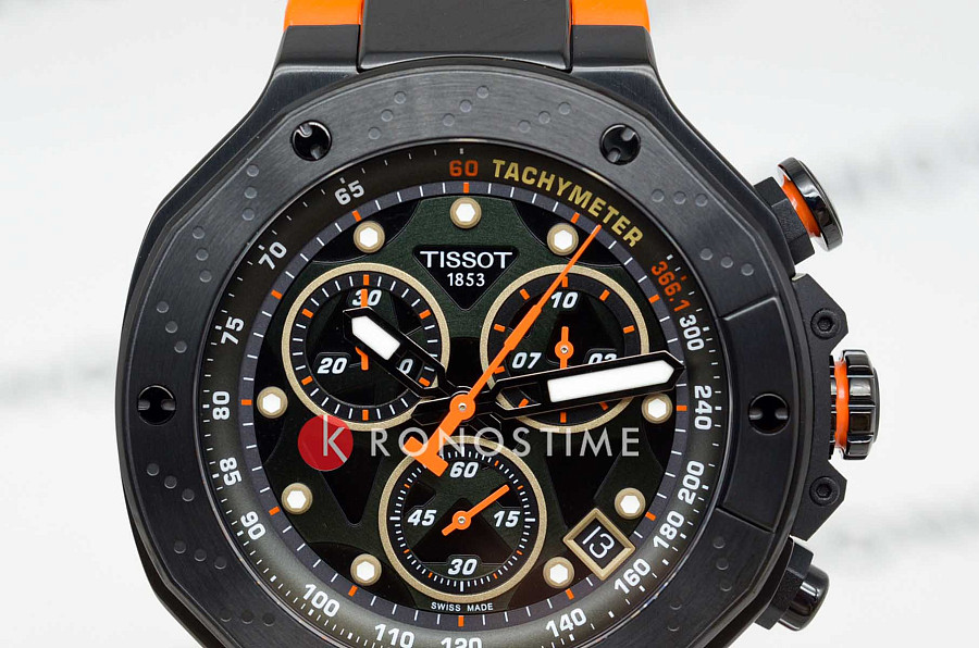 Часы Tissot T-Race MotoGP Quartz Chronograph T141.417.37.051.02 — металл сталь, Швейцария