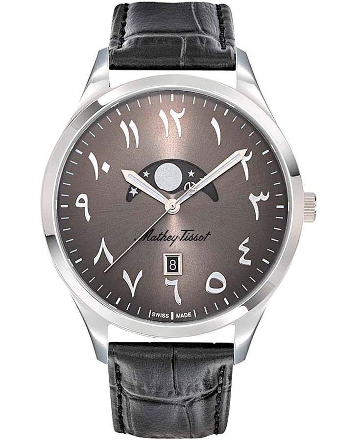 Часы Mathey-Tissot Urban H411ALAN — мужские, серый