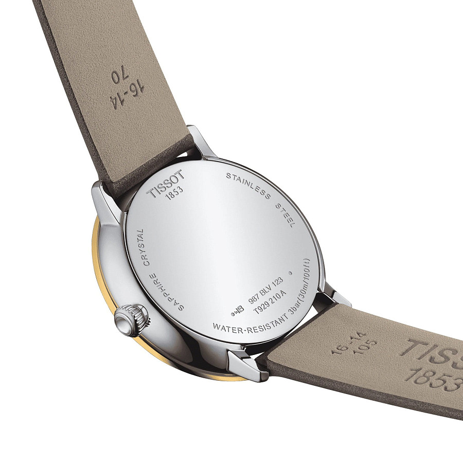 Часы Tissot T-Gold Glendora 18K Gold T929.210.46.066.00 — Швейцария, кварцевые