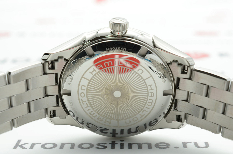 Часы Hamilton Jazzmaster Gent Quartz H32451131 — мужские, нержавеющая сталь