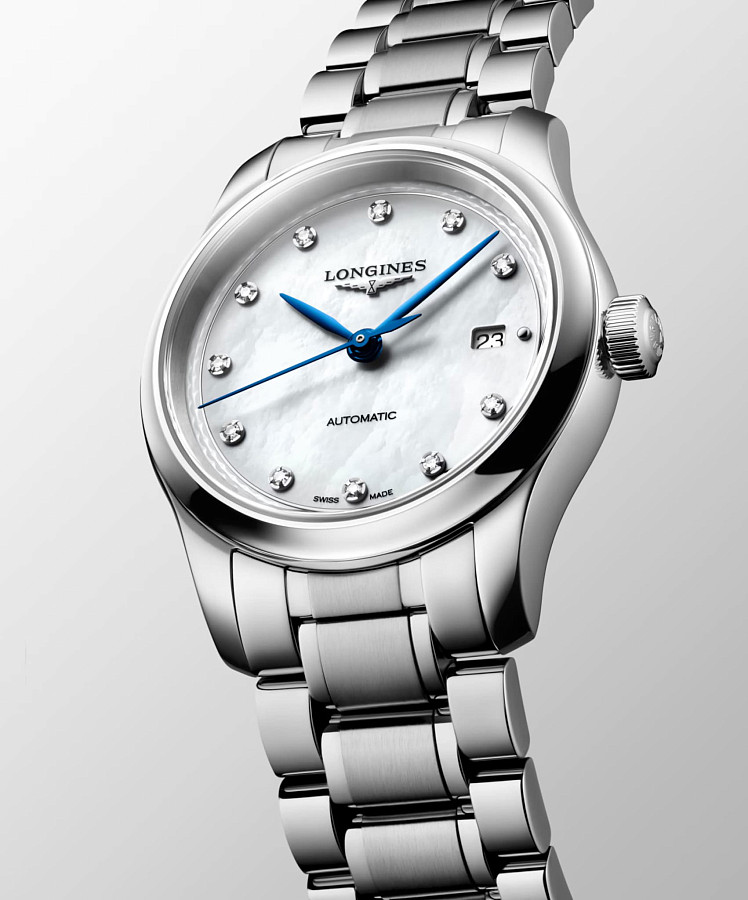Часы Longines Master Collection L2.449.4.87.6 — механические, металл сталь