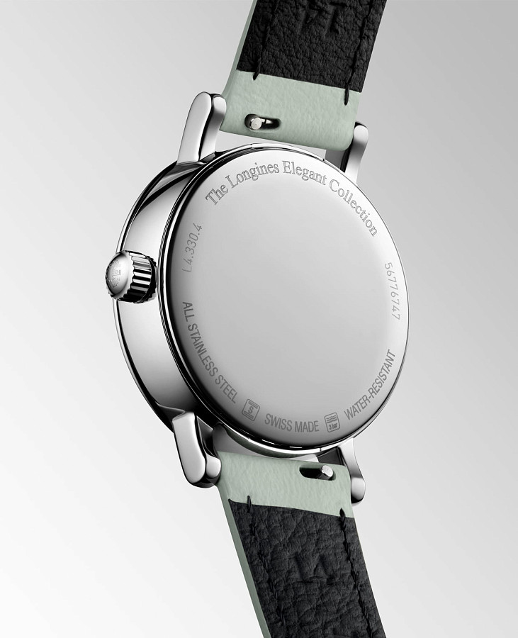 Часы Longines Elegant Collection Moonphase L4.330.4.11.0 — сталь металл, Швейцария