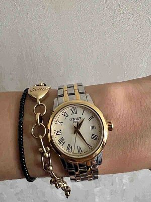 Фото покупателя: Швейцарские наручные часы Tissot Classic Dream Lady T129.210.22.263.00