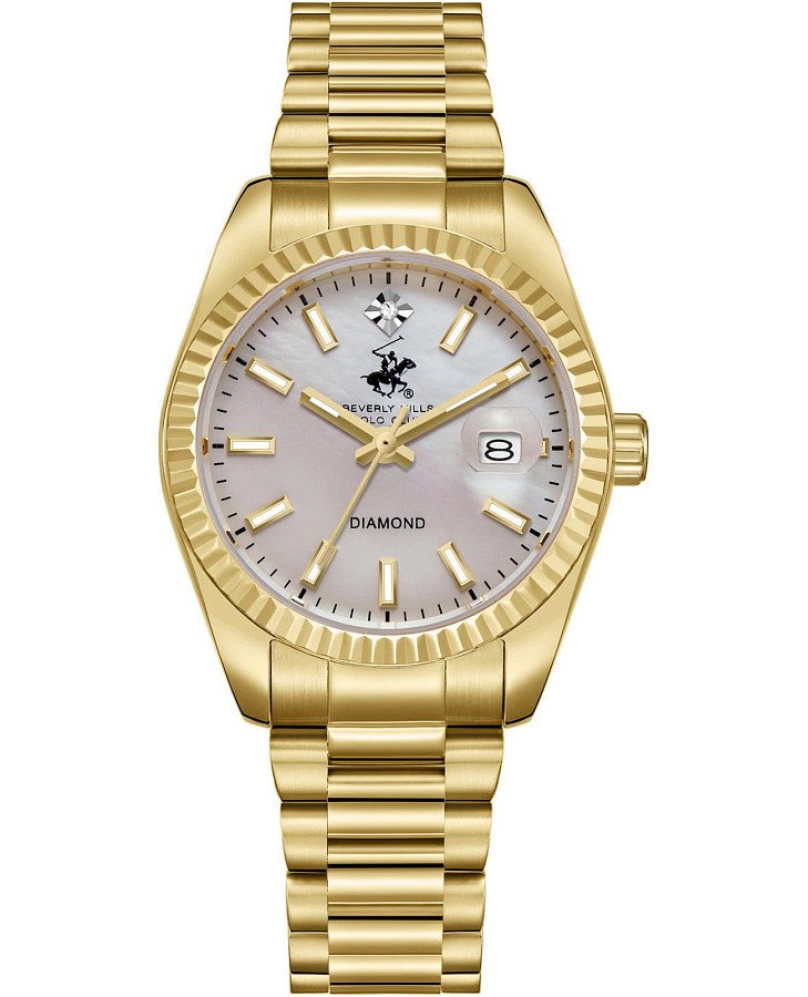 Часы Beverly Hills Polo Club BP3650X.120 — женские, перламутровый