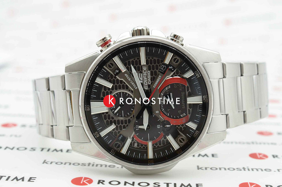 Часы Casio Edifice EQB-1200D-1A — Япония, кварцевые