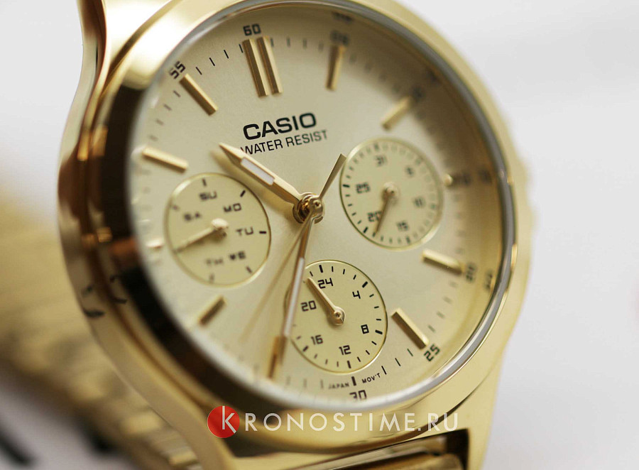 Часы Casio Collection LTP-V300G-9A — шампань, металл сталь