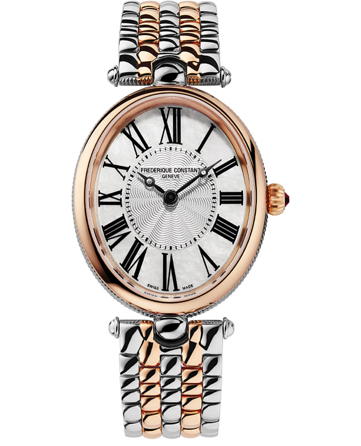 Часы Frederique Constant Classics Art Deco Oval FC-200MPW2V2B — женские, белый