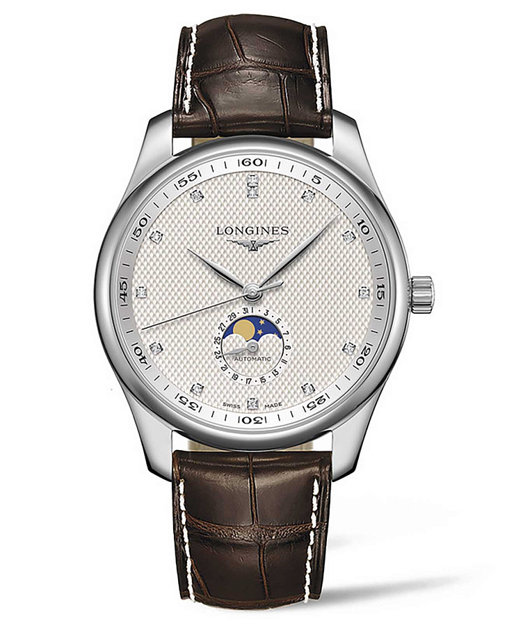 Часы Longines Master Collection L2.919.4.77.3 — мужские, серебристый