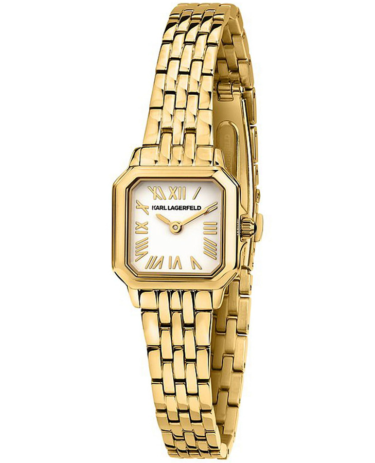 Часы Karl Lagerfeld Icon Square Mini R0553111505 — женские, белый