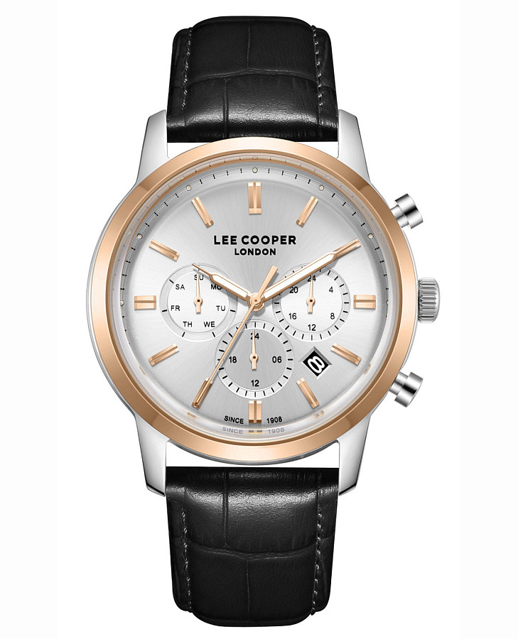 Часы Lee Cooper LC08186.531 — мужские, серебристый
