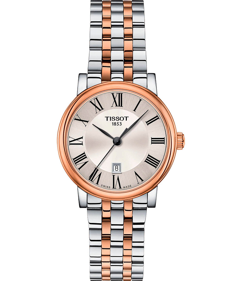 Часы Tissot Carson Premium Lady T122.210.22.033.01 — женские, серебристый