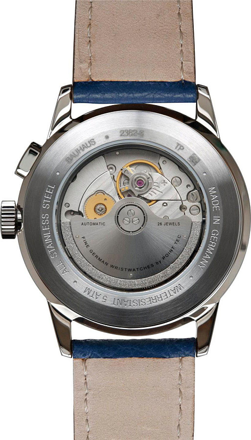 Часы Bauhaus Aviation G38 23623 — металл сталь, Германия