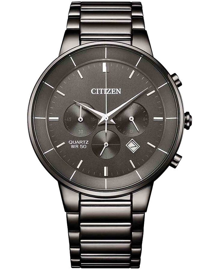 Часы Citizen Chronograph AN8227-53H — мужские, черный