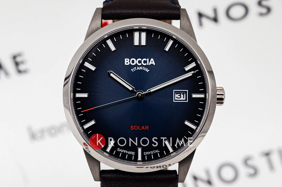 Часы Boccia Titanium Circle-Oval 3673-01 — Германия, кварцевые