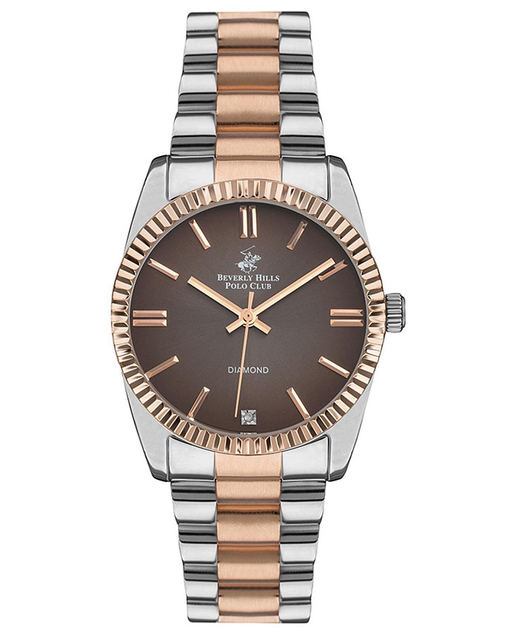 Часы Beverly Hills Polo Club BP3172C.540 — женские, коричневый