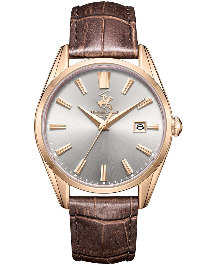 Часы Beverly Hills Polo Club BP3811X.462 — мужские, серебристый