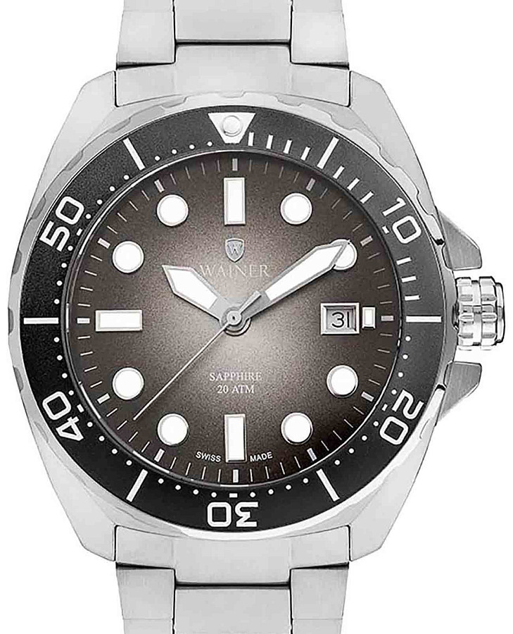 Часы Wainer Sport WA.10921-A — кварцевые, металл сталь