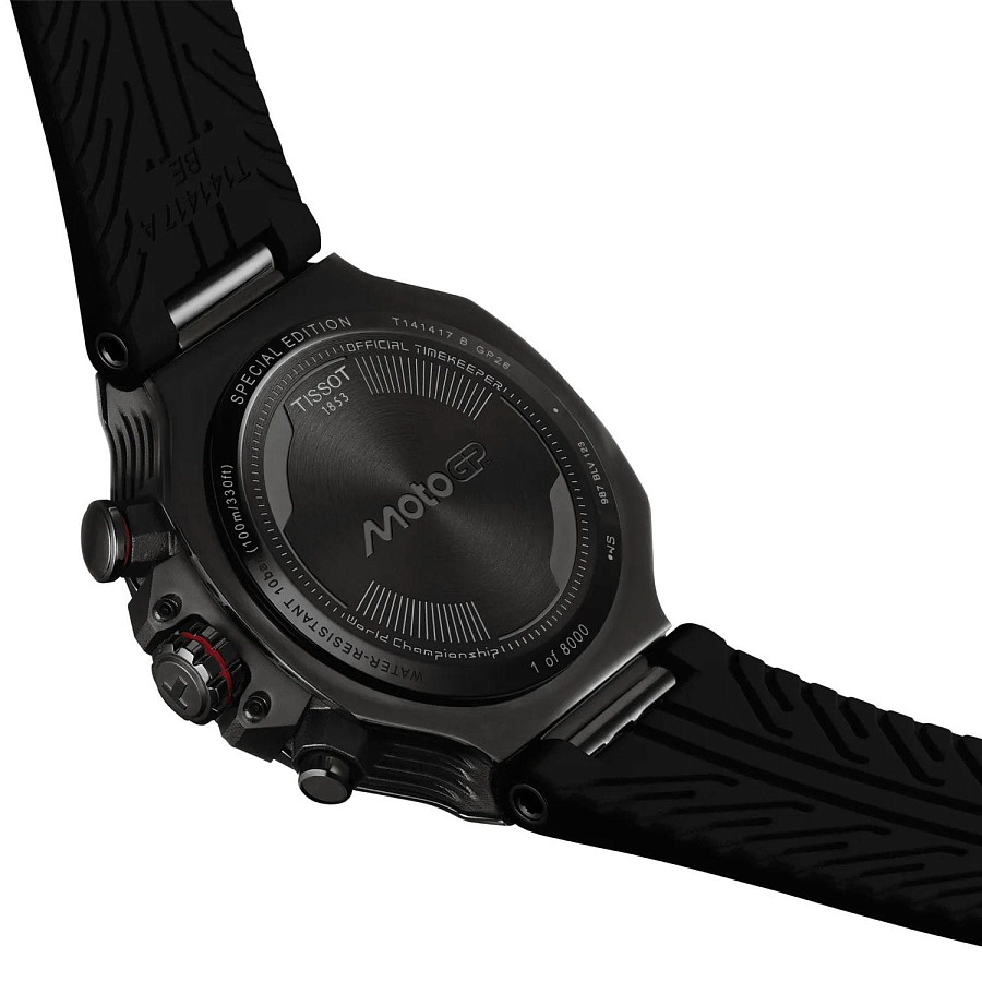 Часы Tissot T-Race MotoGP 2026 45 mm T141.417.37.422.00 — мужские, каучук