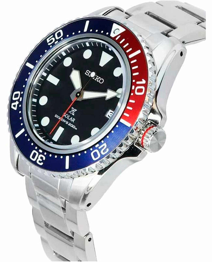 Часы Seiko Prospex SNE591P1 — черный, металл сталь