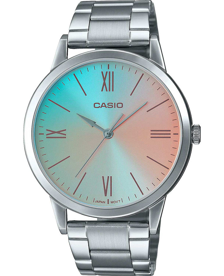 Часы Casio Collection MTP-E600D-2B — мужские, перламутровый