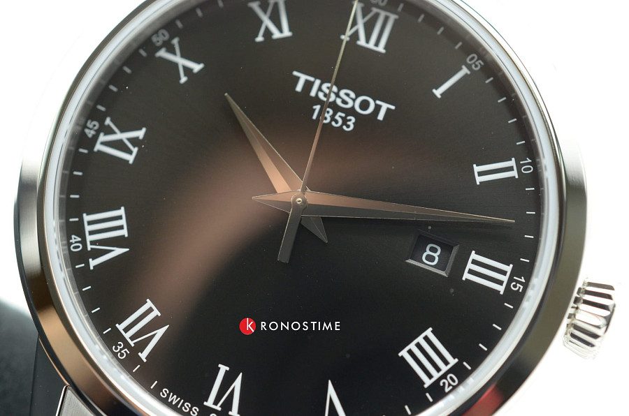 Часы Tissot Classic Dream T129.410.11.053.00 — черный, сталь металл