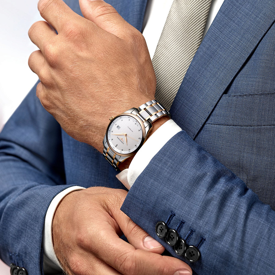 Часы Longines Master Collection L2.893.5.79.7 — сталь металл золото, Швейцария