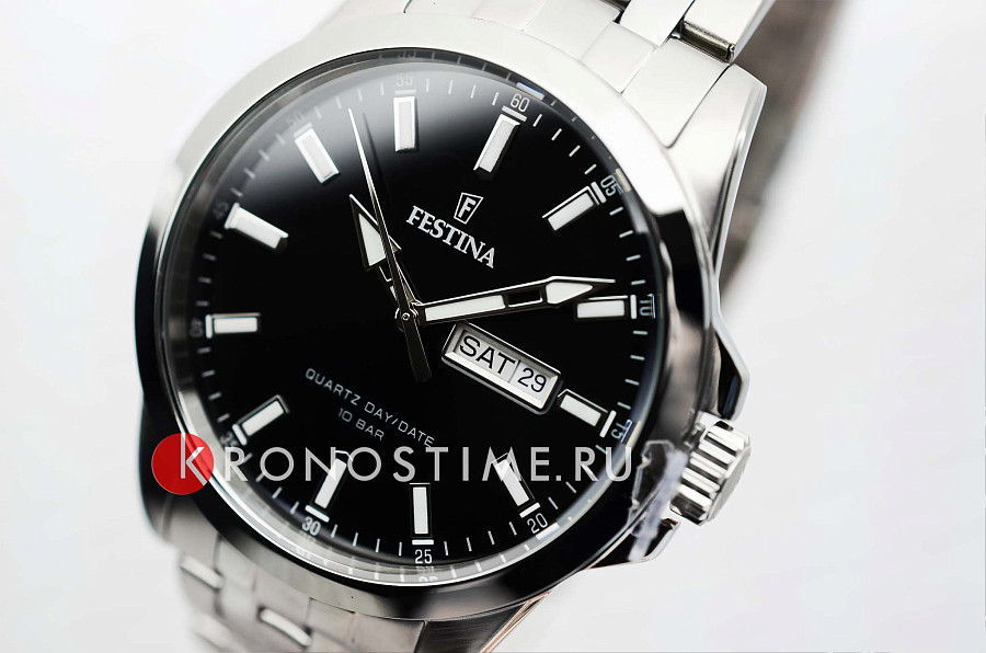 Часы Festina Classics F20357/4 — металл сталь, Испания