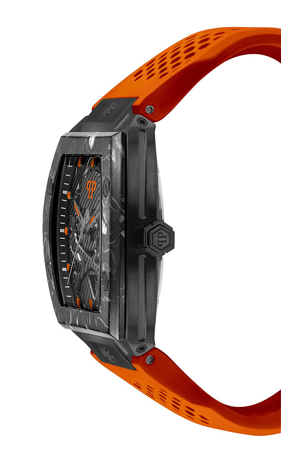 Часы Philipp Plein The Skeleton PWBAA1222 — кварцевые, сталь металл