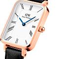 Шведские наручные часы Daniel Wellington Quadro Roman Numerals Sheffield Rose Gold DW00100689, фото 2
