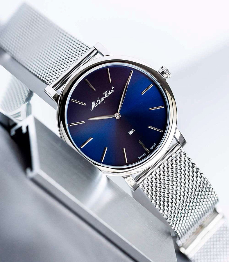 Часы Mathey-Tissot Monsoon H7916ABU — металл сталь, Швейцария