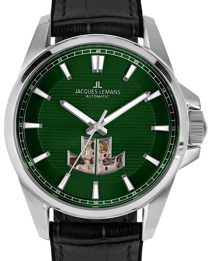 Часы Jacques Lemans Sport 1-2209C — механические, металл сталь