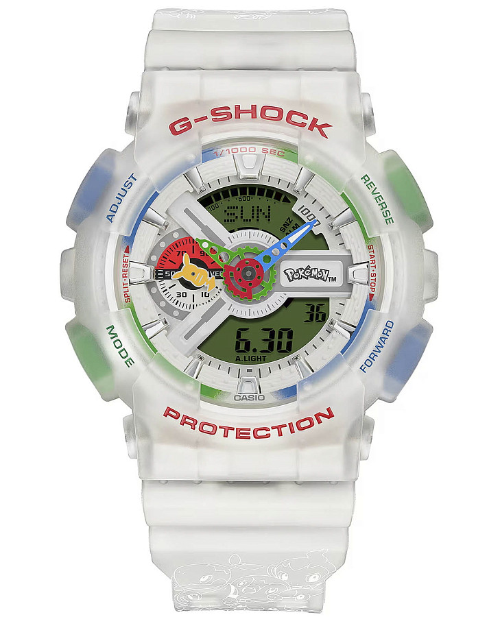Часы Casio G-Shock GA-110PKM-7A — мужские, цветной