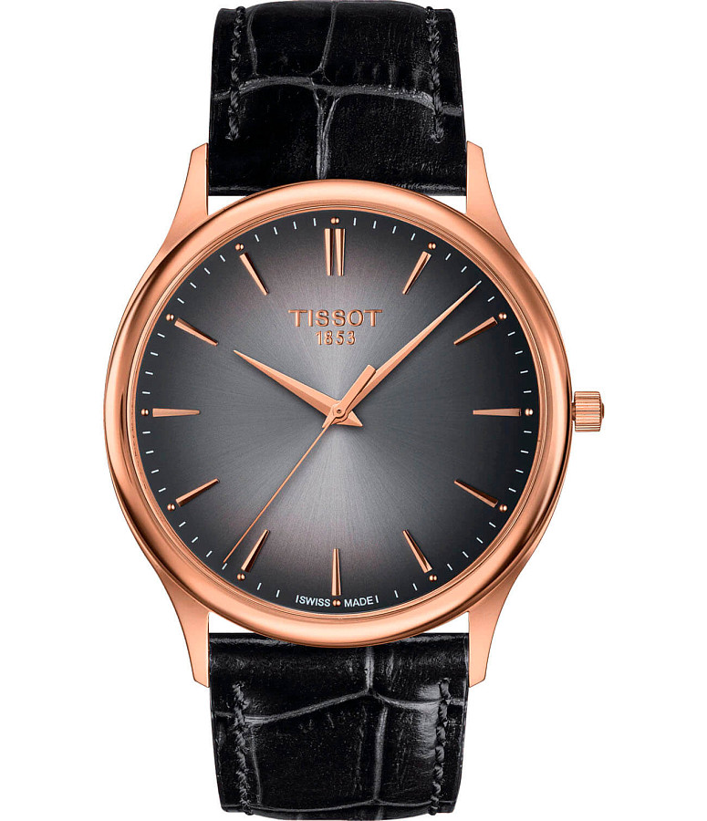 Часы Tissot Excellence 18K Gold T926.410.76.061.00 — мужские, серый