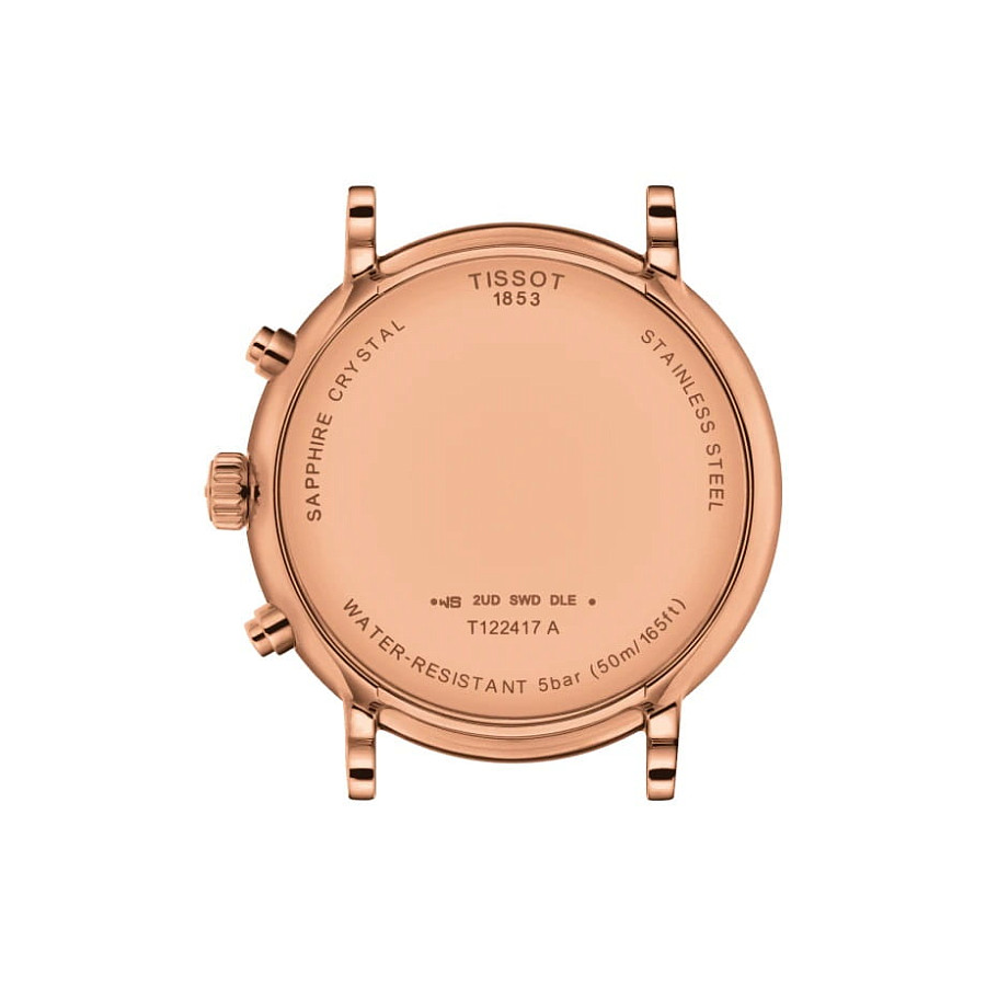 Часы Tissot Carson Premium Chronograph T122.417.36.033.00 — металл сталь, Швейцария