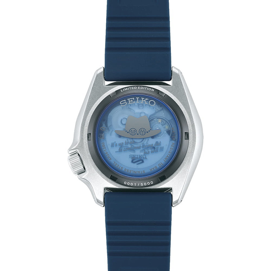 Часы Seiko 5 Sports SRPH71K1S — механические, сталь металл