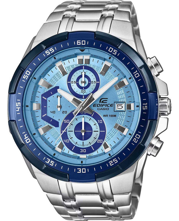 Часы Casio Edifice EFR-539DE-2A — мужские, синий