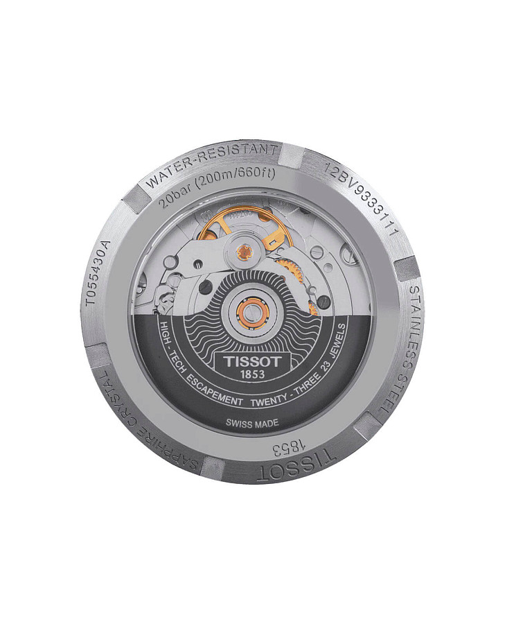 Часы Tissot PRC 200 Powermatic 80 T055.430.16.057.00 — сталь металл, Швейцария