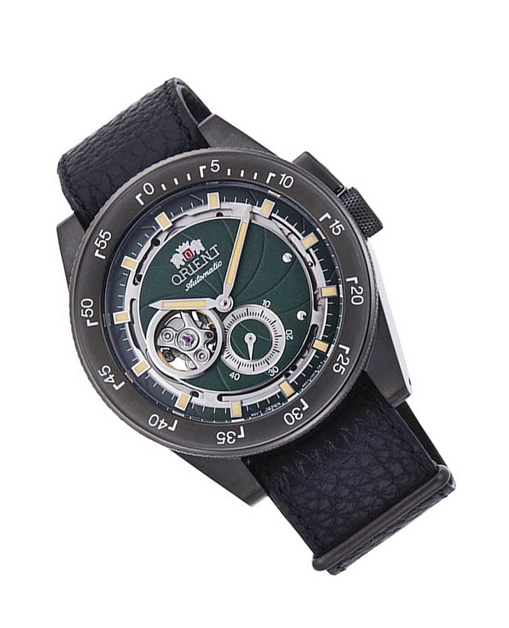 Часы Orient Retro Future Camera RA-AR0202E (RN-AR0202E) — механические, металл сталь