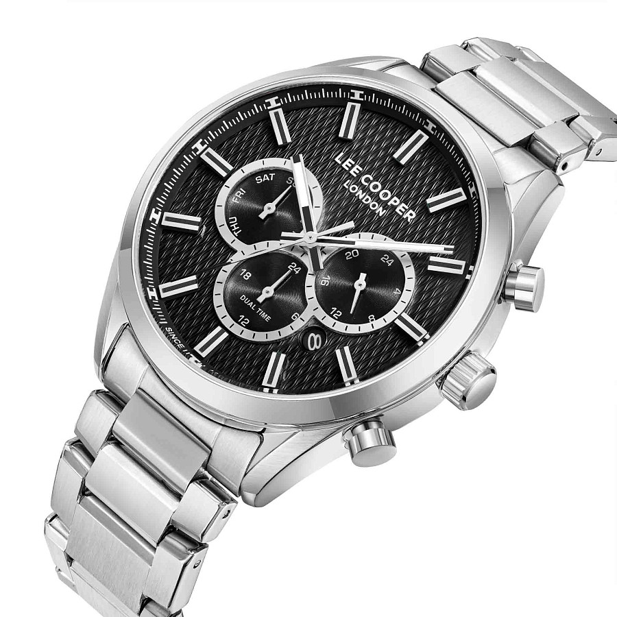 Часы Lee Cooper LC08153.350 — кварцевые, металл сталь