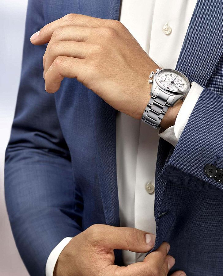Часы Longines Spirit L3.820.4.73.6 — нержавеющая сталь, мужские