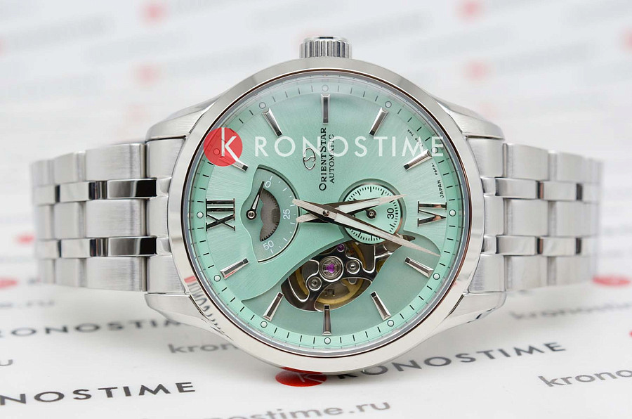Часы Orient Star RE-AV0B11E (RK-AV0B11E) — механические, сталь металл