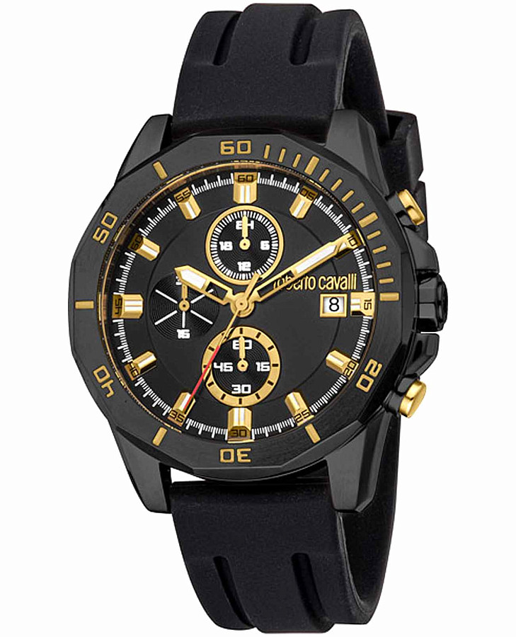 Часы Roberto Cavalli Uomo Sport III RC5G109P0035 — мужские, черный
