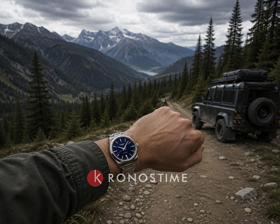Часы Longines Conquest 41 mm L3.860.4.92.6 — кварцевые, сталь металл
